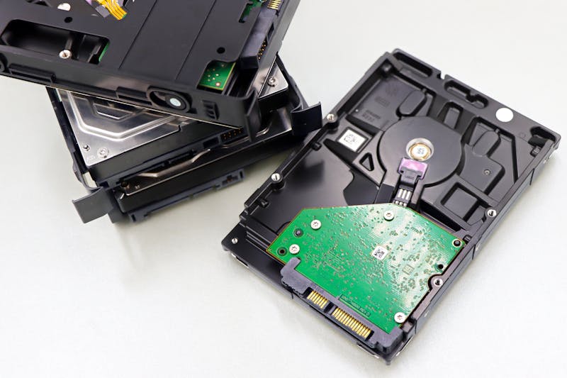 Hard drives and storage components for Mac storage management